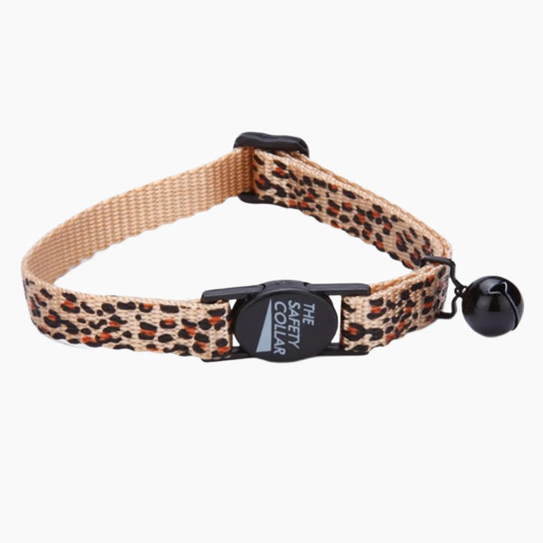 MT AnimalPrint Cat Collar 8-12In Chtah