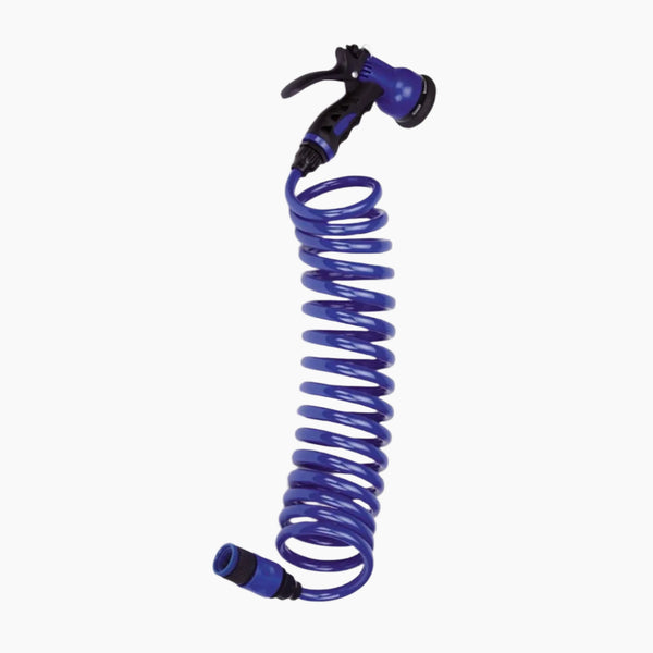 ME 6in1 Coil Spray Hose 120In Blu