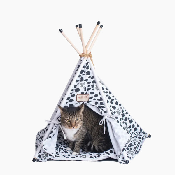 Armarkat Pet Tent/Teepee Style Cat Bed C46, w/Durable Fabric