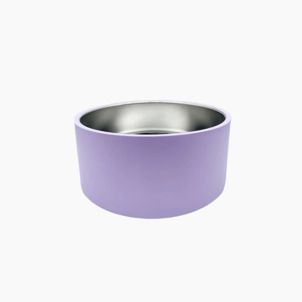 Lilac Dog Bowl