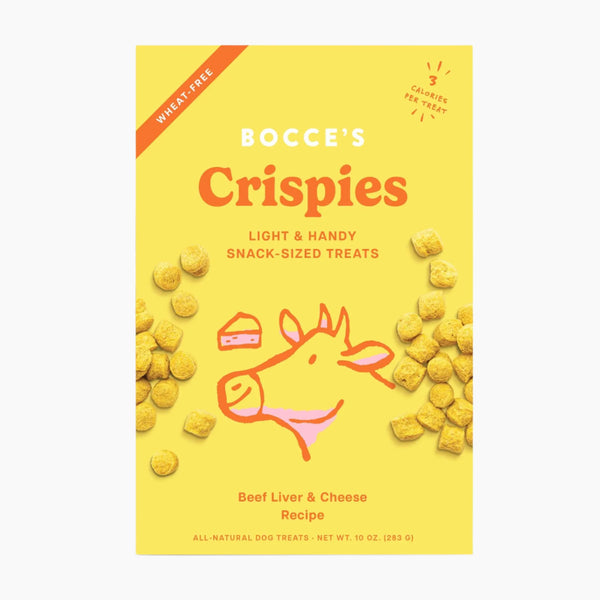 Bocce's Bakery Liver + Cheese Crispies Dog Treats 10oz