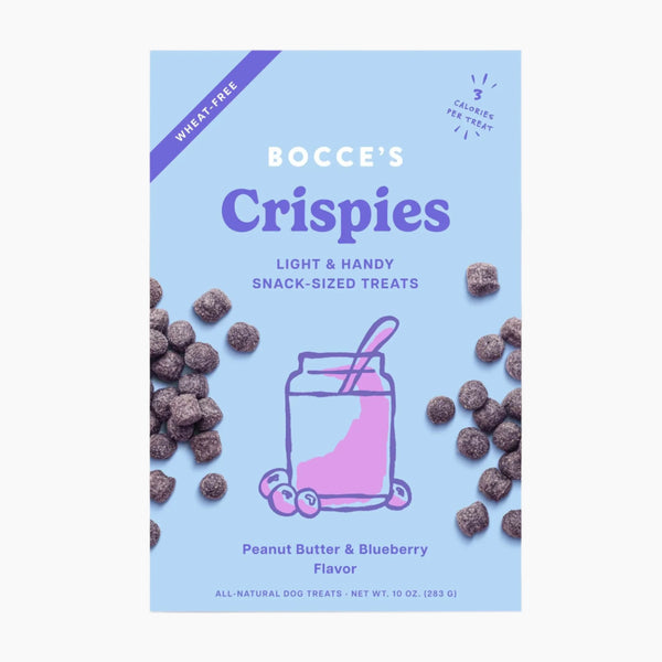 Bocce's Bakery PB + Blueberry Crispies Dog Treats 10oz