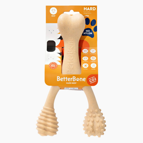 Betterbone Hard Beef Dog Chew Toy