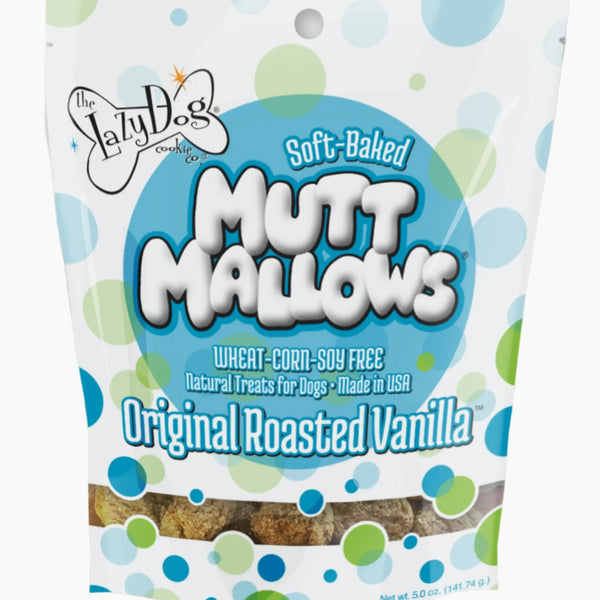 Lazy Dog Mutt Mallows Roasted Vanilla Dog Treat 5oz