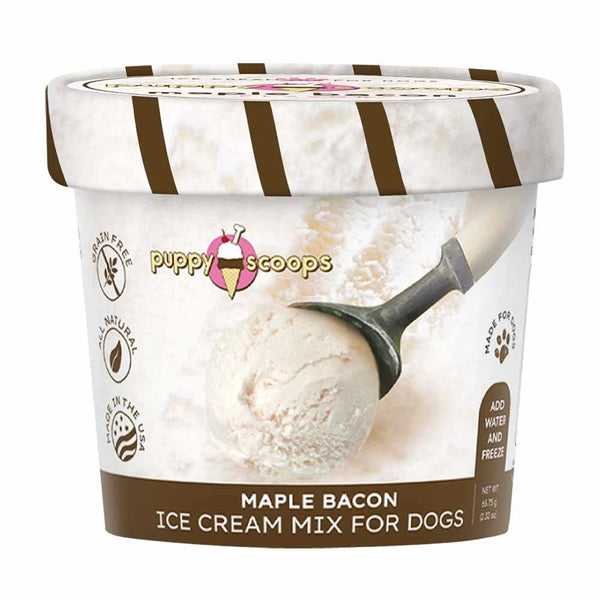 Puppy Cake Puppy Scoops Ice Cream Mix Maple Bacon Cup Small 2.32oz