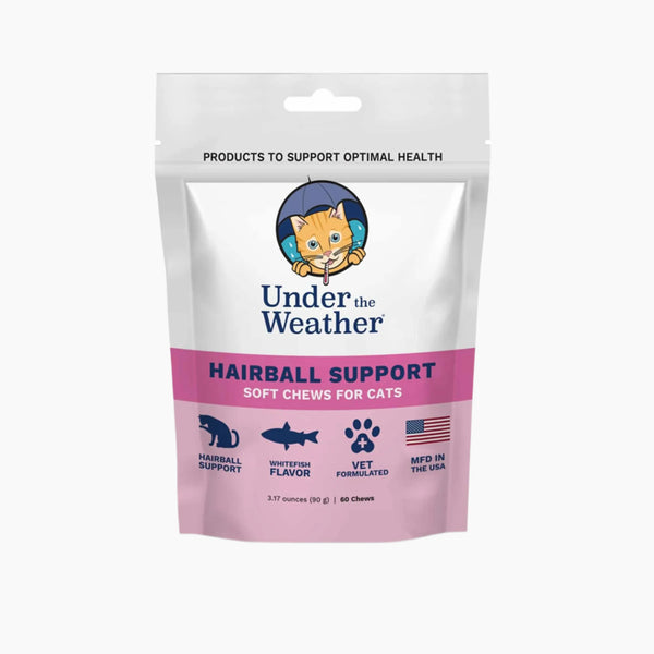 Under the Weather Cat Hairball Support Chews 60 ct.