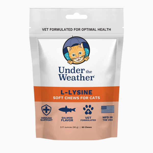 Under the Weather Cat L-Lysine Chews 60 ct.