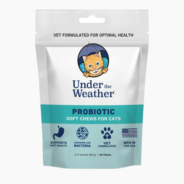 Under the Weather Cat Probiotic Chews 60 ct.