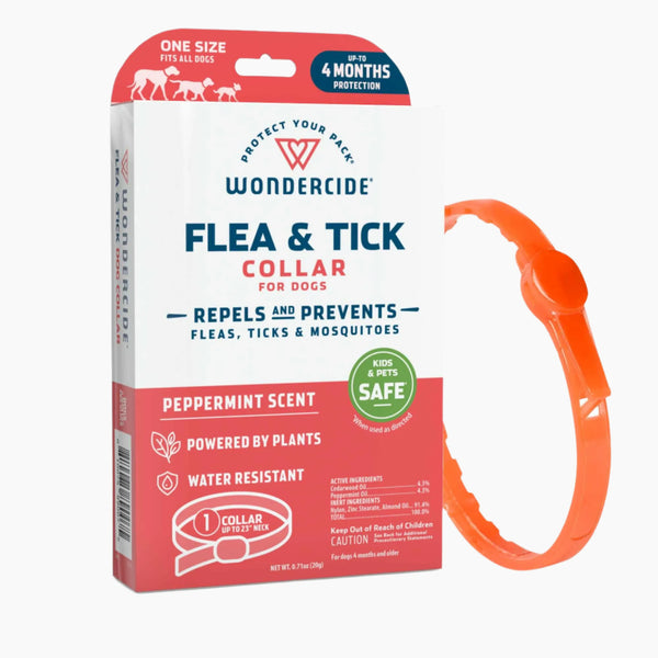 Wondercide Flea & Tick Collar for Dogs - Peppermint