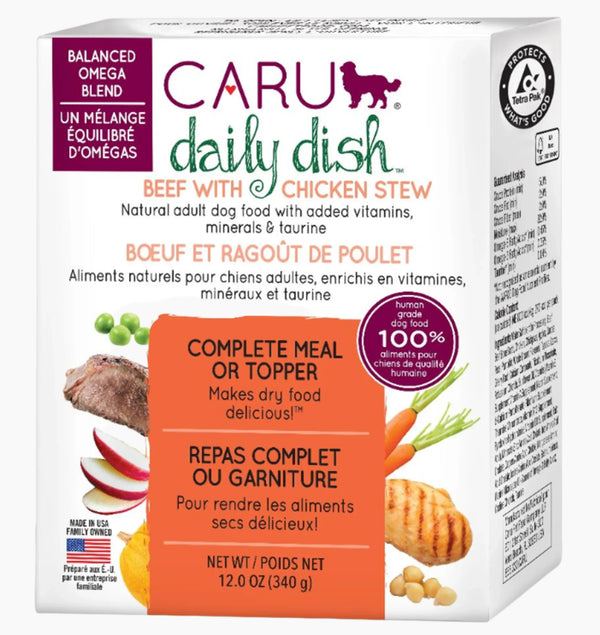 CARU Daily Dish Beef With Chicken Stew for Dogs