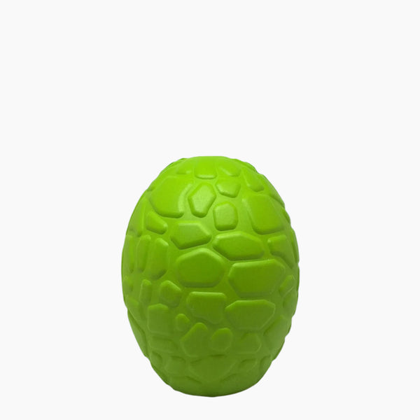 MKB Dinosaur Egg Durable Rubber Chew Toy & Treat Dispenser